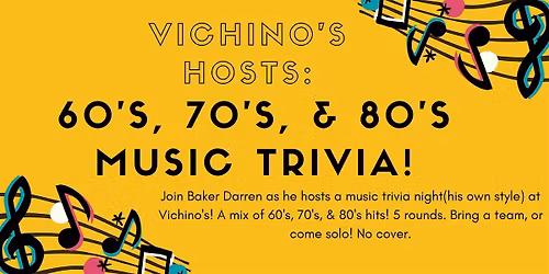 Vichinos Music Trivia - 60s, 70s, 80s