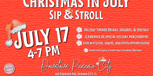 Christmas in July Night Out: Downtown Panama City!