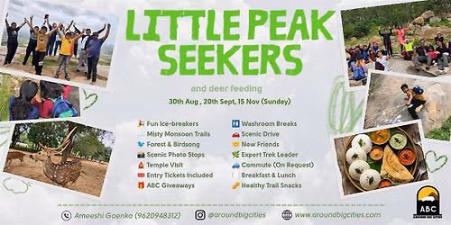 Little Peak Seekers (and deer feeding) August