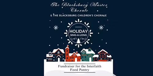 Holiday Sing-A-Long Food Pantry Fundraiser