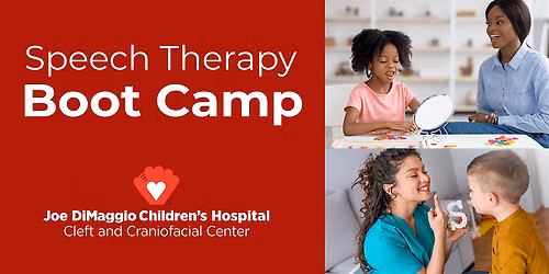 Cleft and Craniofacial Speech Therapy Boot Camp for Patients and Families