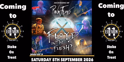 FLOYD IN THE FLESH live at Eleven Stoke on trent