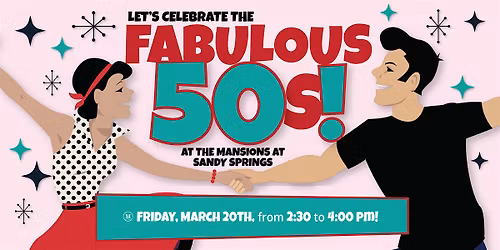 Get ready to twist and shout\u2014The Mansion's at Sandy Springs!