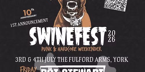 BGB: Swinefest 2026: 3 Day Punk Weekender