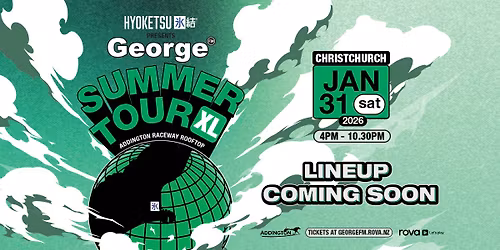George FM Summer Tour XL: CHRISTCHURCH
