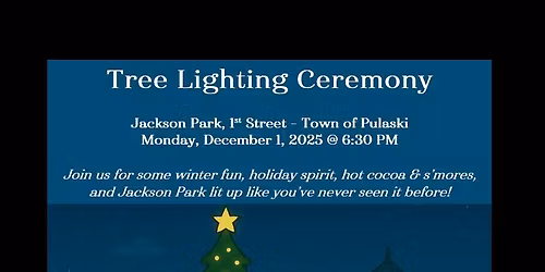 Tree Lighting in Jackson Park