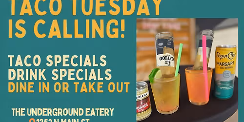Taco Tuesday at the Underground
