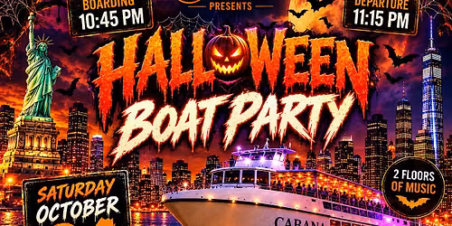 Halloween Boat Party NYC