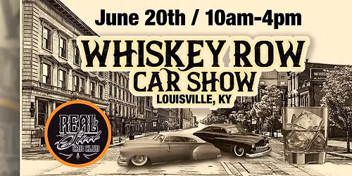 Whiskey Row Car Show - June 20th 2026