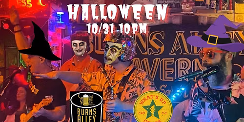 What\u2019s Up Chuck @ Burns Alley Tavern HALLOWEEN PARTY!