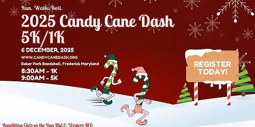 2025 Candy Cane Dash 5K\/1K