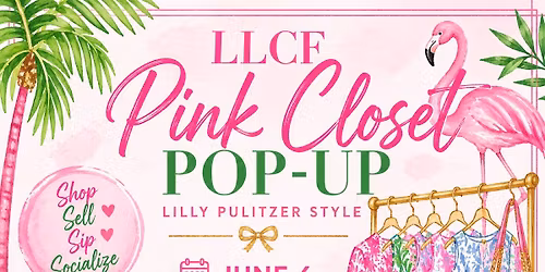 LLCF Pink Closet Pop-Up 