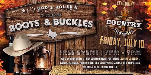 Boots & Buckles: A Night of Country Music, Food & Fun