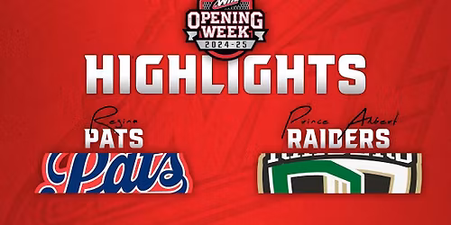 Regina Pats at Prince Albert Raiders