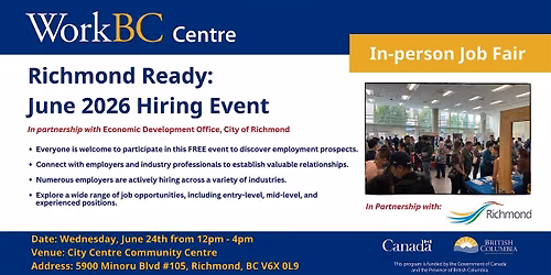 Richmond Ready: June 2026 Hiring Event