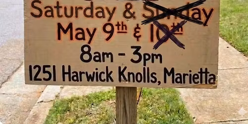 Garage Sale - Marietta (near Kell High School)