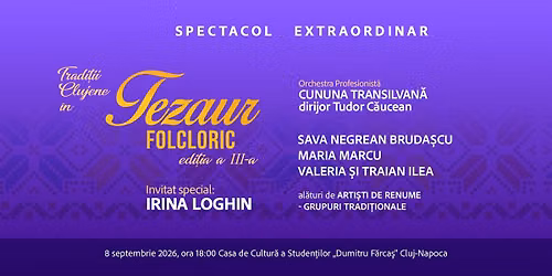 TRADI\u021aII CLUJENE \u00ceN TEZAUR FOLCLORIC - Spectacol extraordinar de folclor