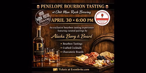Penelope Bourbon Tasting at Odd Man Rush Brewing