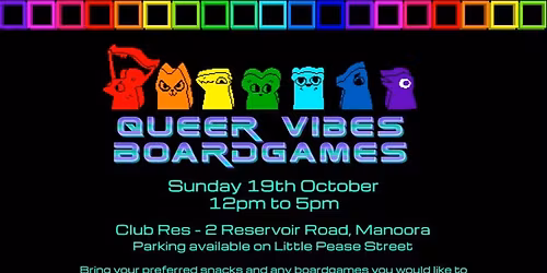 Queer Vibes Boardgames