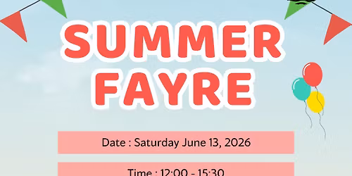 The Friends of SMCS Summer Fayre