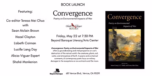 L.A. Book Launch: Convergence: Poetry on Environmental Impacts of War