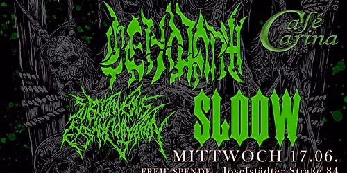 CENOTAPH [TK] | SUBCUTANEOUS EXSANGUINATION [WIEN] | SLOOW [LINZ]