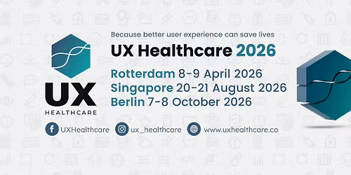 UX Healthcare Rotterdam 2026