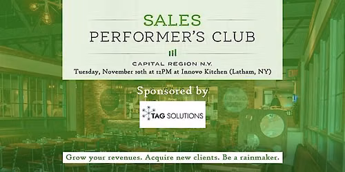 Sales Performer's Club Meeting - "Planning for 2027"
