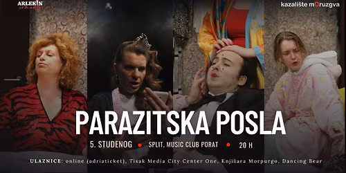 Hit predstava 'Parazitska posla' sti\u017ee u Porat