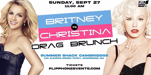 Britney VS Christina Drag Brunch- Cambridge