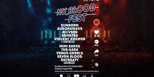 NU_Blood Fest \/ 23-24 VI 2026 \/ Krak\u00f3w