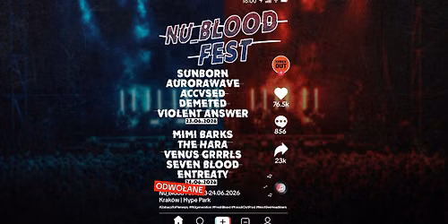 NU_Blood Fest \/ 23-24 VI 2026 \/ Krak\u00f3w