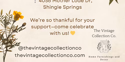 Cheers to 2 Years! \ud83c\udf89 Anniversary Celebration at The Vintage Collection Co.