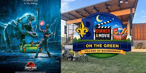 Dinner & Movie on the Green - Jurassic Park