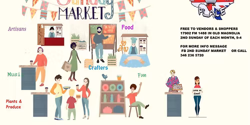 2nd Sunday Market in old Magnolia