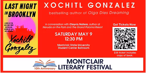 AUTHOR TALK: Xochitl Gonzalez 'Last Night in Brooklyn'