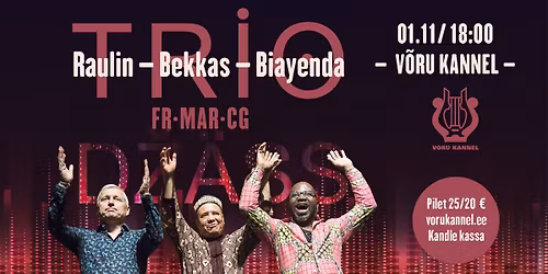 TRIO Raulin-Bekkas-Biayenda (FR\/ MAR\/ CG)