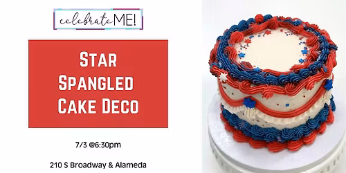 Star Spangled Cake Decorating