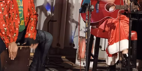 It's an Out of the Blue Christmas Party at The Hideout