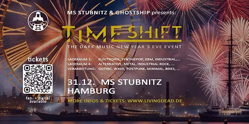 TIMEshift - new year's eve event @ MS Stubnitz