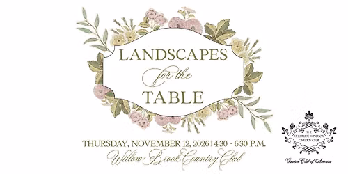 Landscapes for the Table