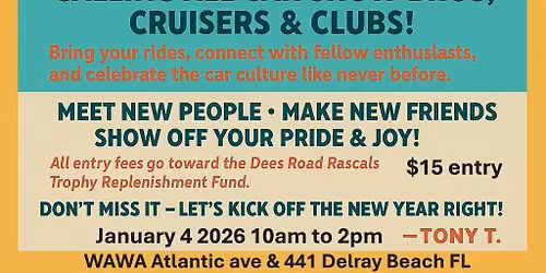 Tony's Award Show and 1st Show of the New Year