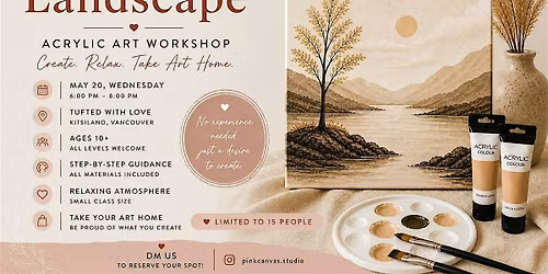 Minimal Landscape - Acrylic Workshop