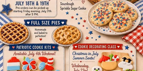 Bakestand Weekend - 7\/18\/26 and 7\/19\/26