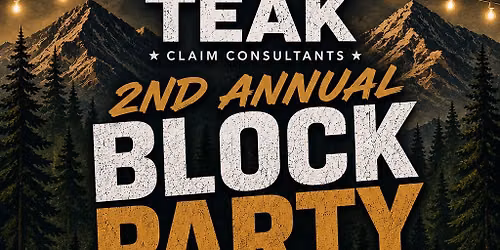 2nd Annual Teak Block Party