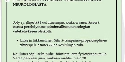 Toiminnallinen neurologia