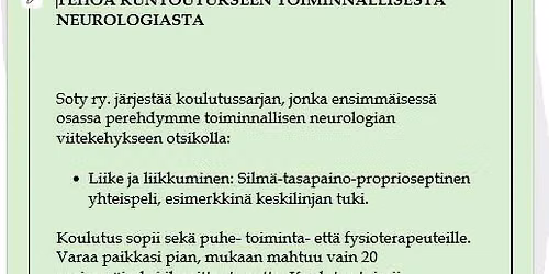 Toiminnallinen neurologia