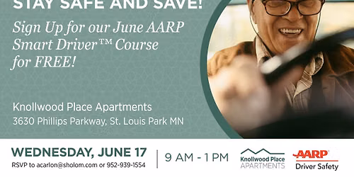 Stay Safe & Save! Sign Up for the AARP Smart Driver\u2122 Course