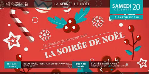 No\u00ebl \u00e0 la Maison du Mouvement - RED CODE