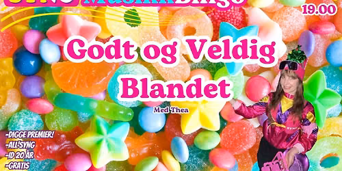 SYNG'MusikkBingo \/\/ Godt og Veldig Blanda
